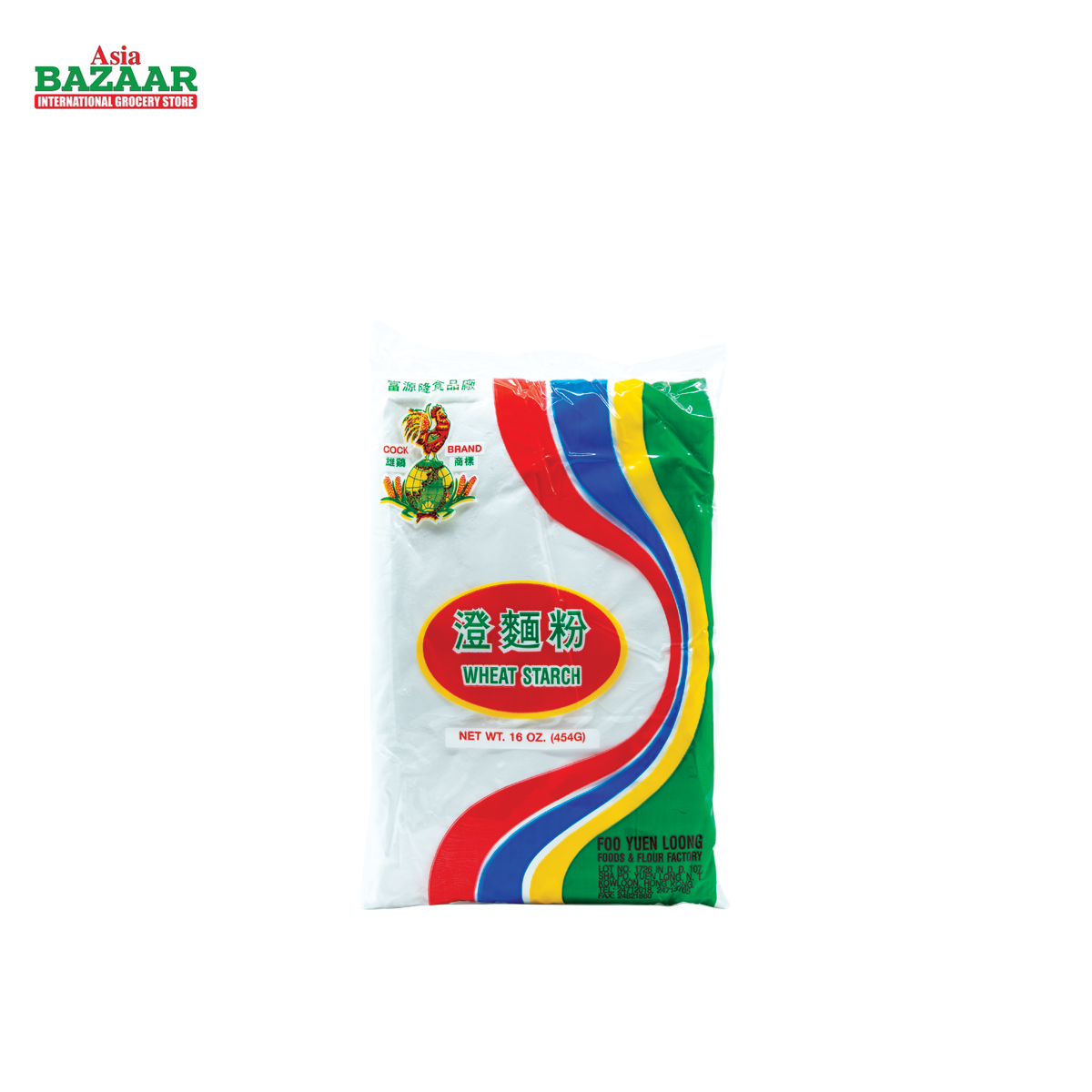 1 COCK BRAND WHEAT STARCH